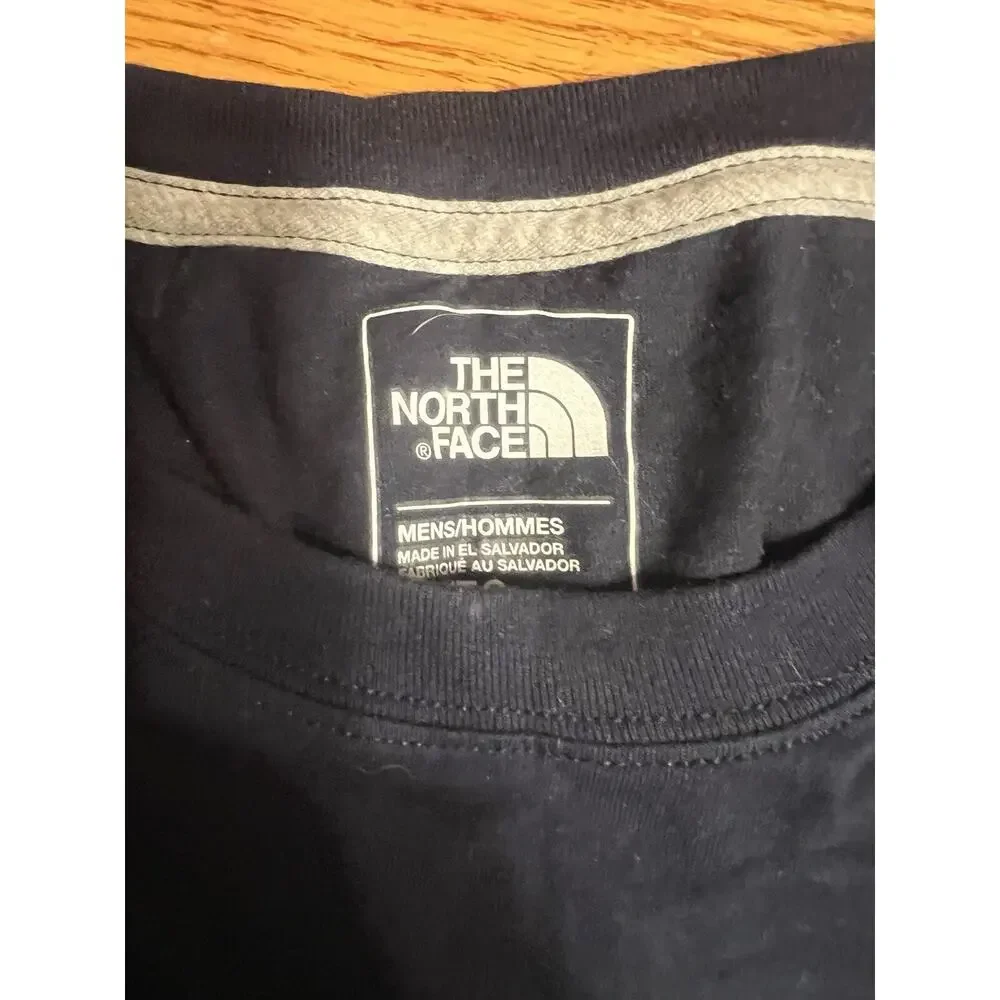 The North Face T-Shirt Men’s XL Blue Logo Short Sleeve